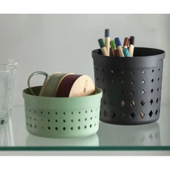 Corbeille de rangement élégante design - Noir