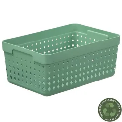 Corbeille design pour bureau ou salle de bain XL - Vert
