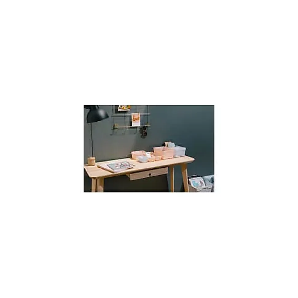 Corbeille design pour bureau ou salle de bain XL - Noir