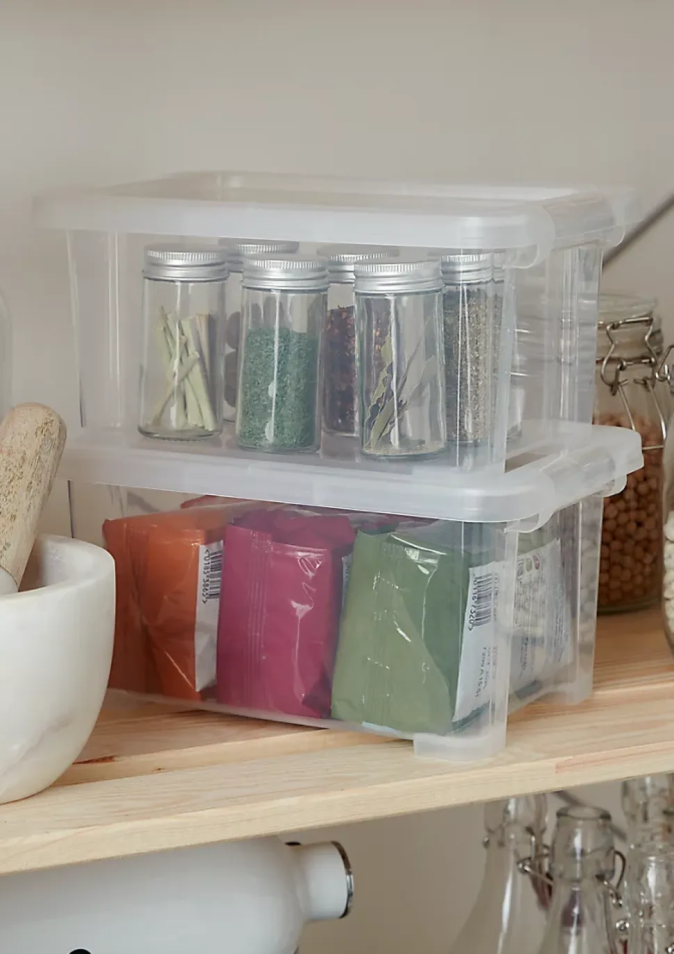 Couvercle en plastique Kaze transparent l. 17,5 x L. 27,5 cm