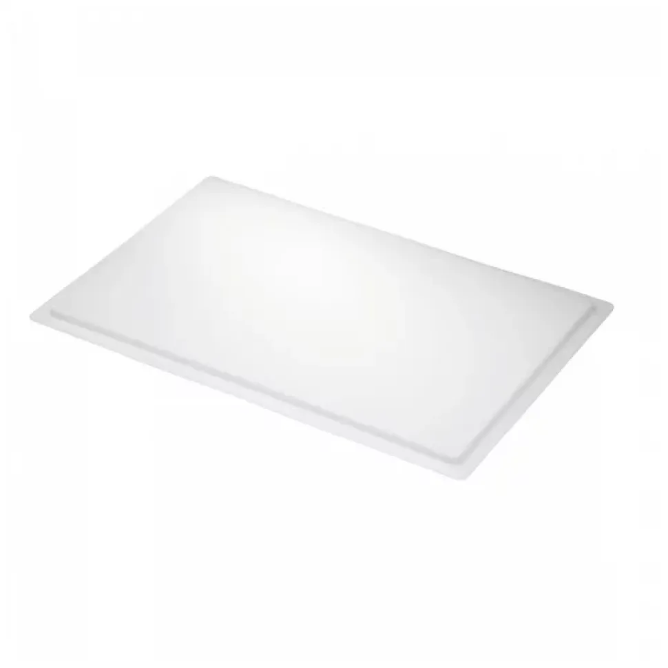 Couvercle pour caisse pleine 600 x 400 x 25 mm - blanc