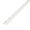 Crémaillère Twinny double perforation 200 cm blanc Form