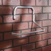 Crochet porte-rouleau papier 30 cm Mottez acier