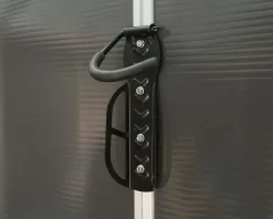 Crochet vertical noir pour vélo Palram 11 x 26 cm
