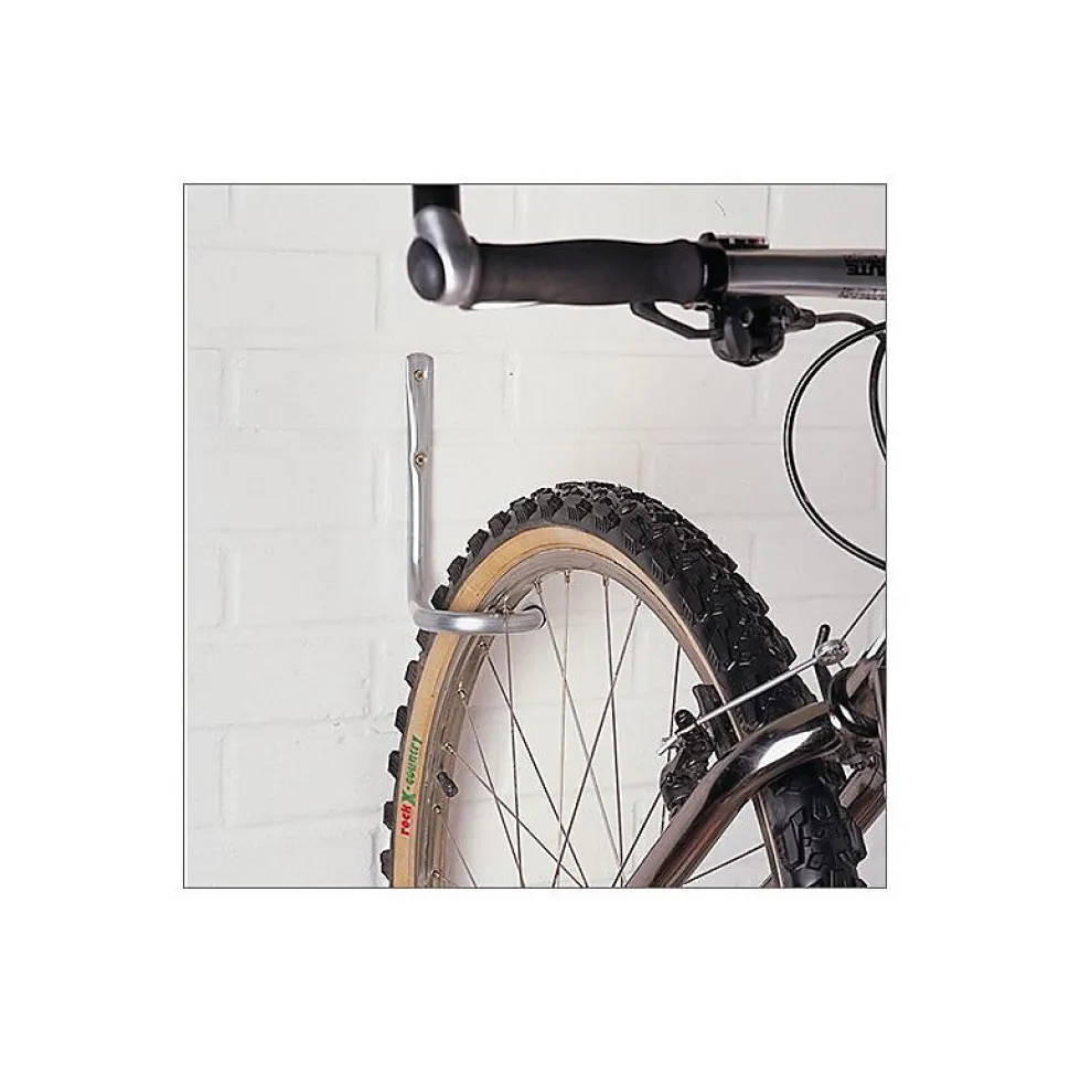 Crochet vélo métallique en lot de 2