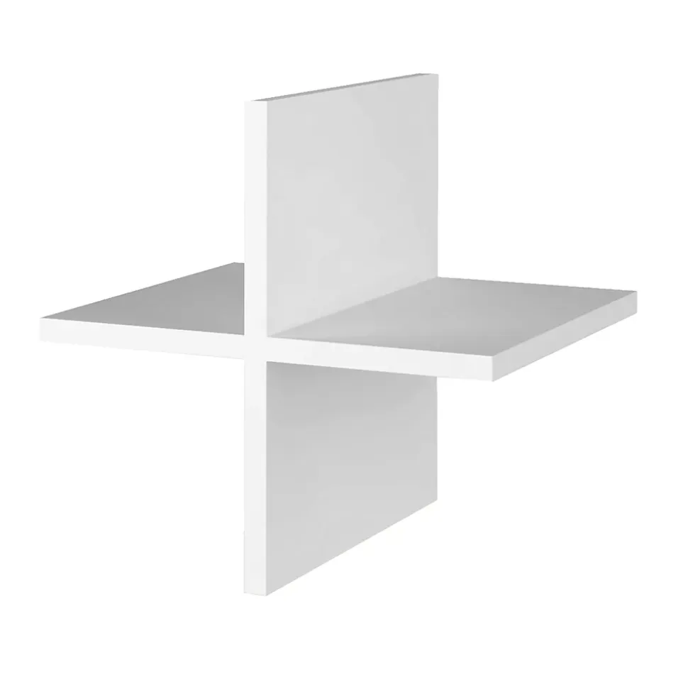 Croisillon pour étagère GoodHome Mixxit blanc