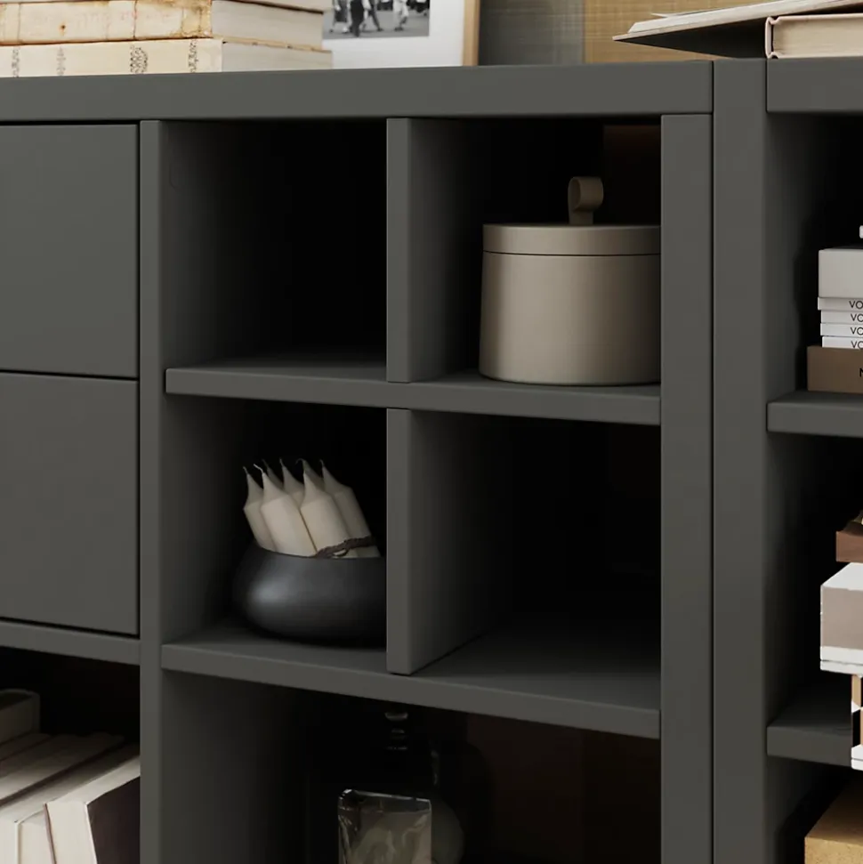 Croisillon pour étagère GoodHome Mixxit anthracite