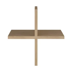 Croisillon pour étagère GoodHome Mixxit effet chêne