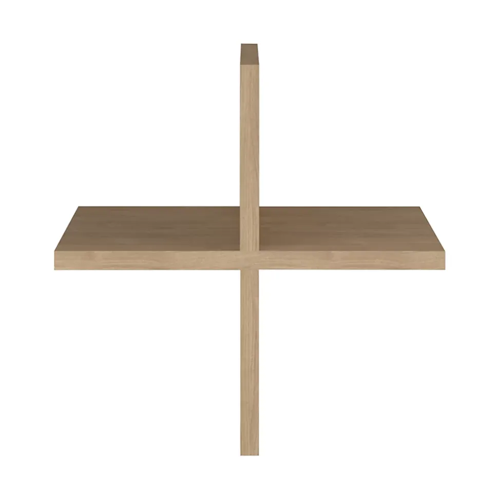 Croisillon pour étagère GoodHome Mixxit effet chêne