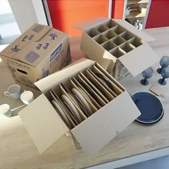Croisillons de calage en carton Mottez capacité maxi 24 verres