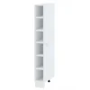 Cuisineandcie - Colonne de cuisine étagère ouverte Bellissi Blanc L 20 cm