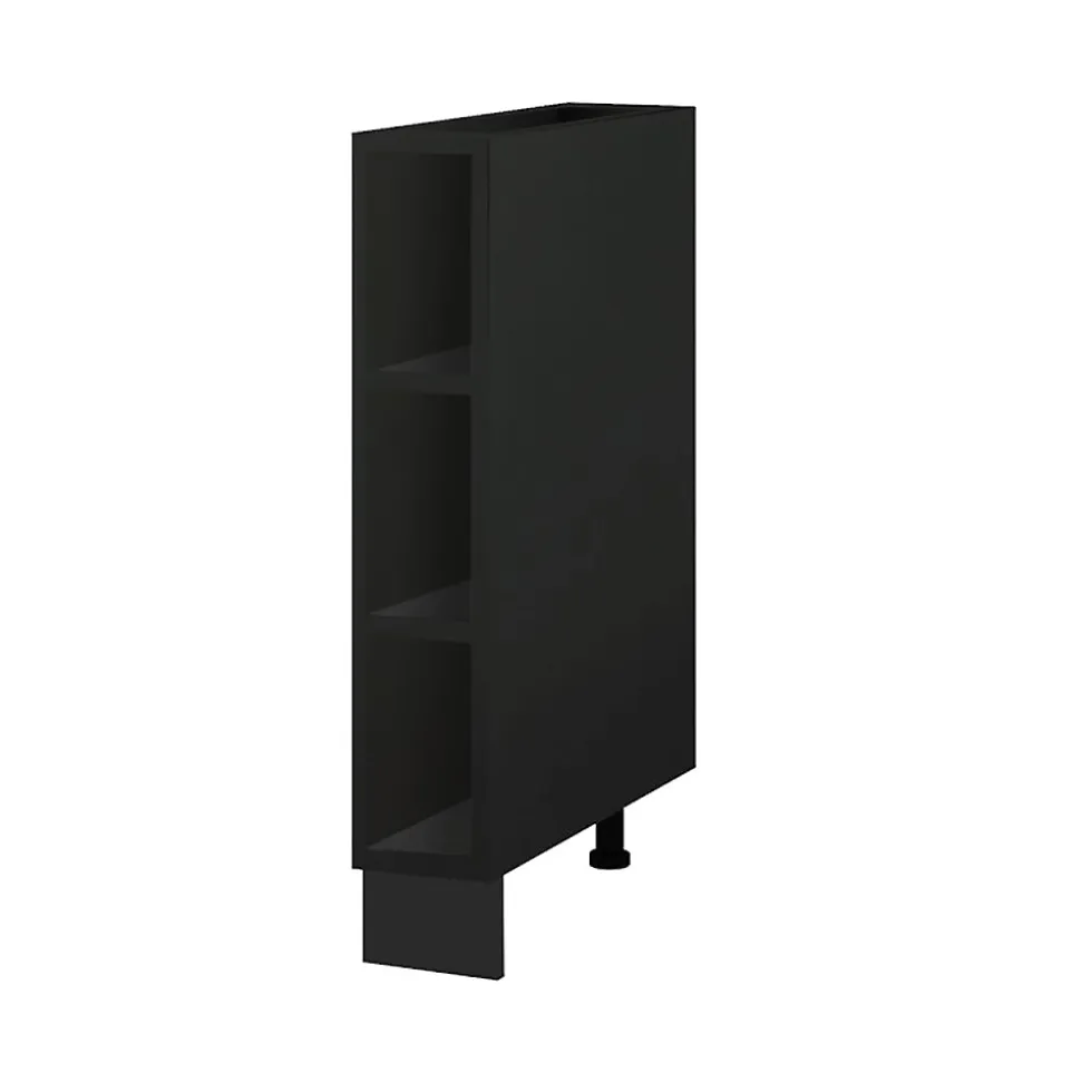 Cuisineandcie - Range bouteille Lovia Noir Mat L 15 cm