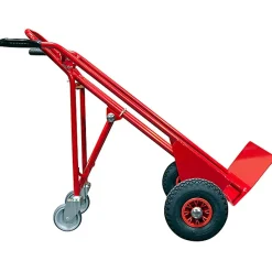 Diable 3 positions acier - Charge max 250kg / 350kg - Roues gonflables - 810006146