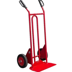 Diable acier charge 250kg - Roues caoutchouc et poignées à gardes - 810200020