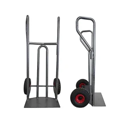 Diable acier charge 400kg - Roues pneumatiques - DVPF400-RG