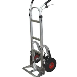 Diable alu avec frein - Roues gonflables - ST250/FM