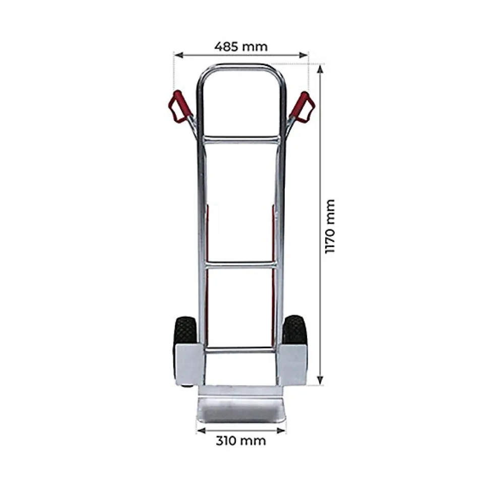 Diable aluminium - Capacité 150kg - MMA20