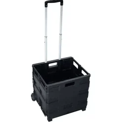 Diable avec Caisse de transport Pliable charge 35 kg