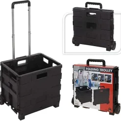 Diable avec Caisse de transport Pliable charge 20 kg