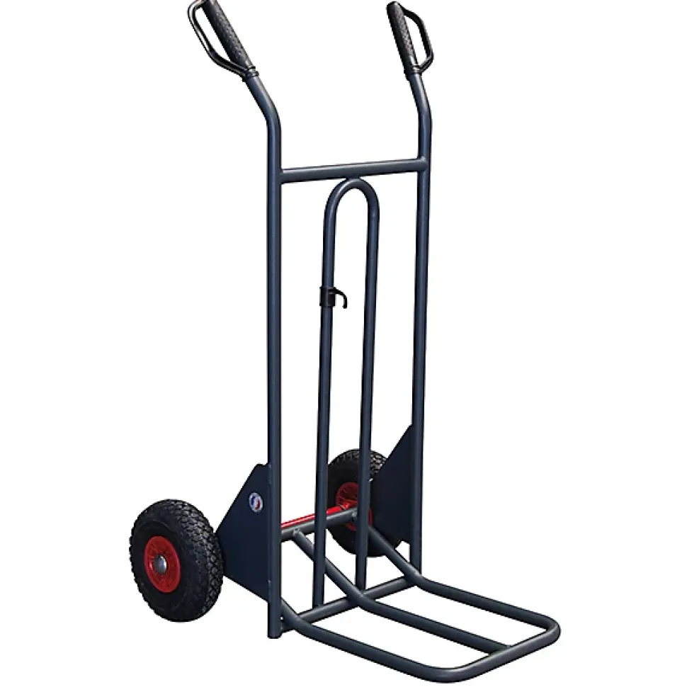 Diable basculement assisté - Roues increvables - Charge max 150kg - 810301122
