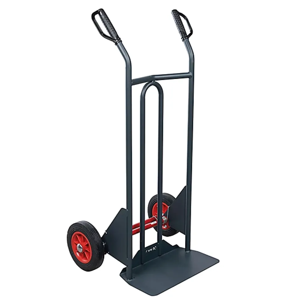 Diable basculement assisté - Roues caoutchouc - Charge max 350kg - 810300120