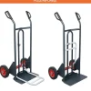 Diable basculement assisté - Roues pneumatiques - Charge max 350kg - 810302121