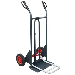 Diable basculement assisté - Roues pneumatiques - Charge max 350kg - 810302121