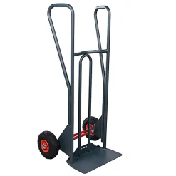 Diable basculement assisté - Roues pneumatiques - Charge max 350kg - 810310121