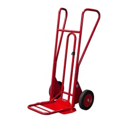 Diable bavette pliante et fixe 250kg - Roues caoutchouc - 810212020