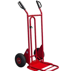 Diable bavette pliante et fixe 250kg - Roues pneumatiques - 810202021