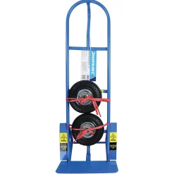 Diable de transport charge 250 kg chariot manutention en acier Silverline 633752