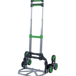 Diable d'escalier en aluminium 2 x 3 roues charge 80 kg