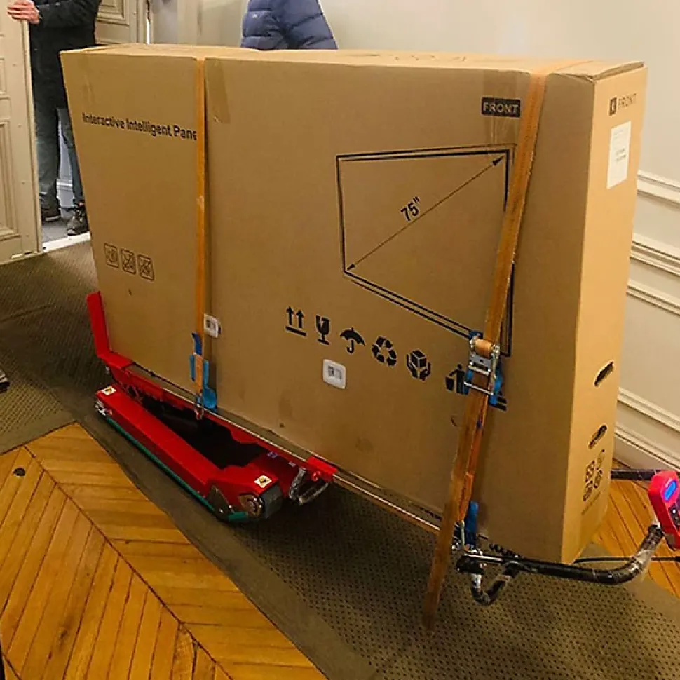 Diable électrique pour escaliers - Charge haute - Charge max 300kg - SKI300