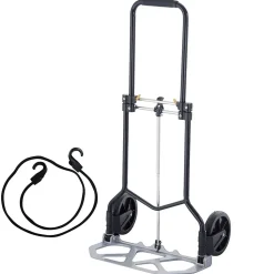 Diable Pliable Max 90kg - Poignée Téléscopique - Elem Technic - 8389-100