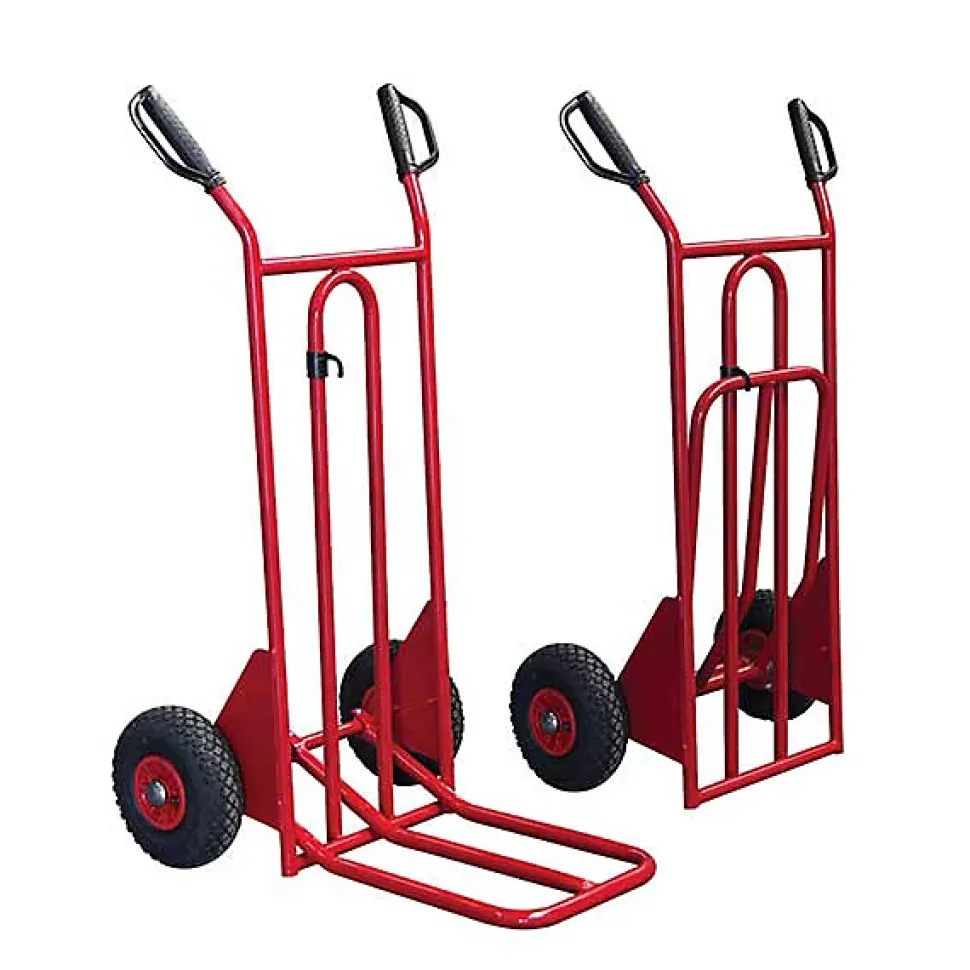Diable pliant charge 250kg - Roues pneumatiques - 810201021