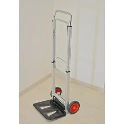 Diable Pliant téléscopique en Aluminium charge 90 kg