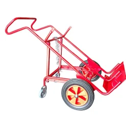 Diable porte bouteille basculable - 2 grandes bouteille - roues caoutchouc - 810007876