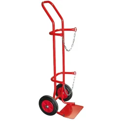 Diable porte bouteille pur atelier - 1 bouteille - Roues caoutchouc - 810000148