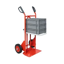 Diable porte-bacs - Roues caoutchouc - Charge max 250kg - 810005346
