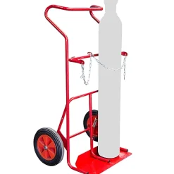 Diable porte-bouteille basculement assisté - Roues caoutchouc - 810009646