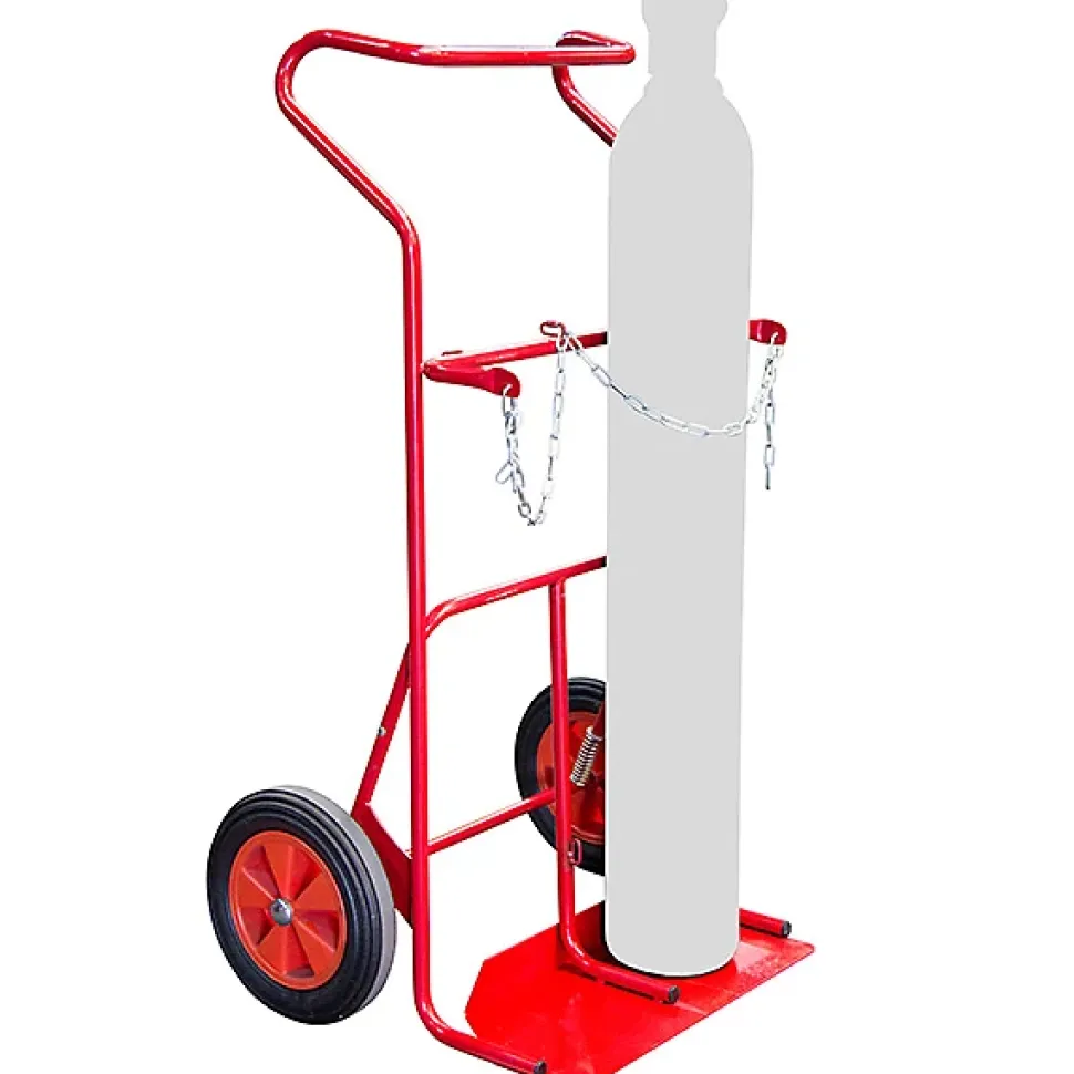 Diable porte-bouteille basculement assisté - Roues pneumatiques - 810009647