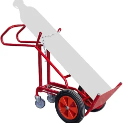 Diable porte-bouteille basculable - 1 grande bouteille B20 / B40 / B50 / B84 - Roues caoutchouc - 810007962