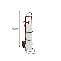 Diable porte-bouteille élingable - 1 grande bouteille B20 / B40 / B50 / B84 - Charge max 250kg - 810008294