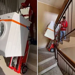 Diable pour escalier électrique - Pelle 579x348mm - Charge 200kg - BUD200