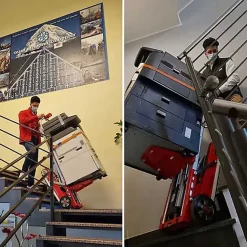 Diable pour escalier électrique - Pelle 579x348mm - Charge 200kg - BUD200
