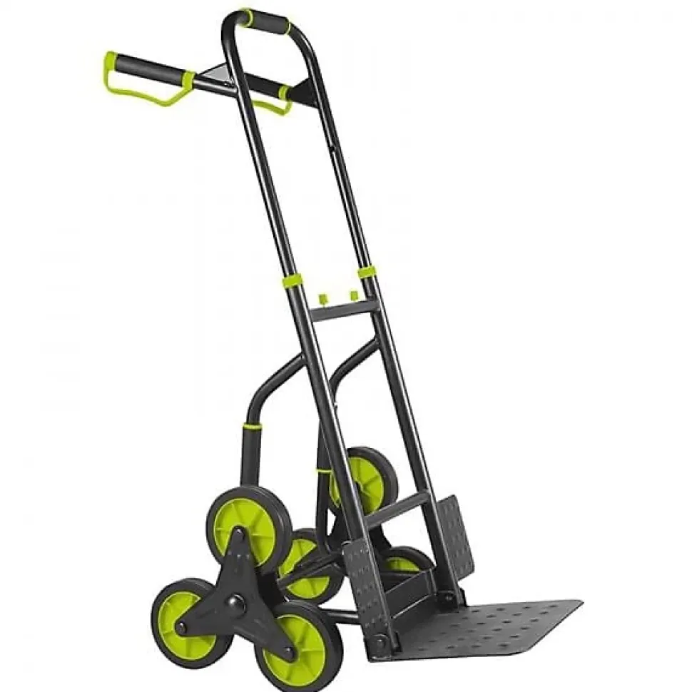 Diable Solide d'escalier 6 roues charge 200 kg