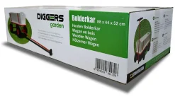 DIG121 - Diggers chariot de plage 88x44x52 cm bois