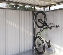 Dispositif de pivotement de Bikelift pour abri de jardin Europa