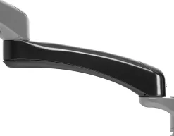 DM45-55 ARM SINGLE 1x Bras supplémentaire pour support d'écran Permet d'ajouter un écran ou accessoire supplémentaire Duronic