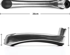 DM65 ARM SINGLE 1x Bras supplémentaire pour support d'écran Permet d'ajouter un écran ou accessoire supplémentaire Duronic